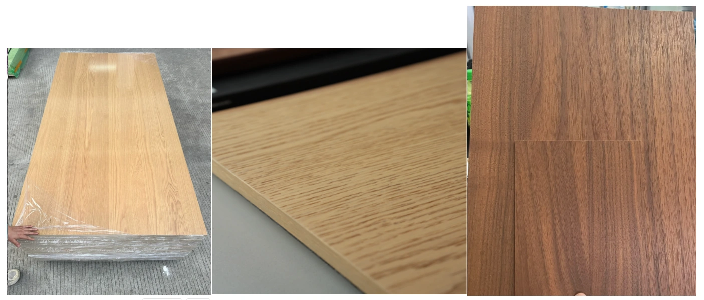 0.6 mm veneer · 8 grain · 23 finishing · <2 GU