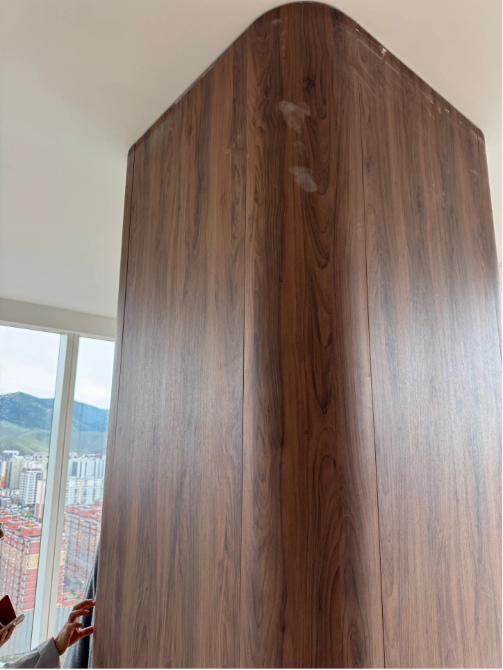 Curved & coopered cladding