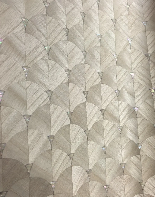 Mother-of-pearl & shell inlay