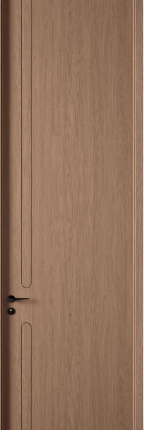 KENT melamine door M2616 in Solid Elm No.3