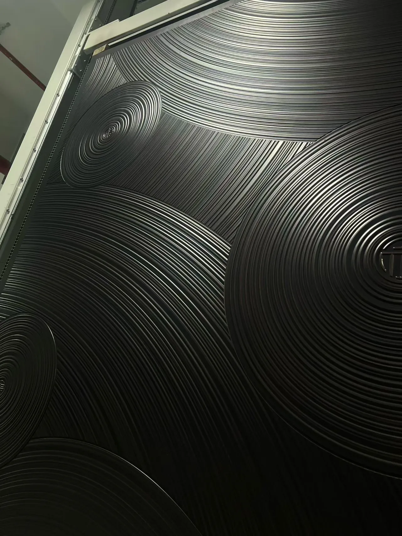 sculptural relief cast aluminium door 2